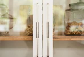 Glass Kitchen Pantry Doors