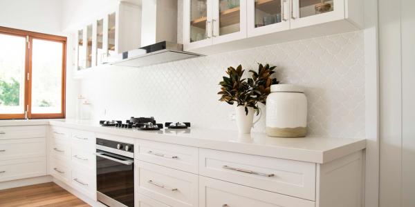 Modern Hampton Home White Shaker Kitchen